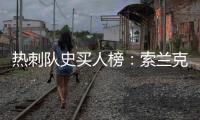 热刺队史买人榜	：索兰克居首，库杜斯6380万欧列第二