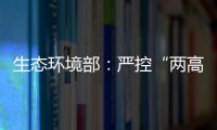 生态环境部�：严控“两高”项目盲目上马将成今后环保督察重点