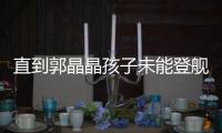 直到郭晶晶孩子未能登舰
，才发现仨娃名字暗藏深意
，字字都有来头