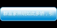 群富家照明如此多娇，引无数英雄竞折腰