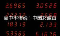 命中率惨淡�！中国女篮首战澳大利亚3分30中8&罚球12中7