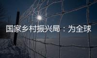 国家乡村振兴局：为全球贫困治理贡献更多中国方案