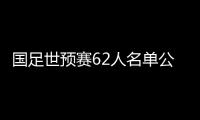 国足世预赛62人名单公布：埃尔克森李可入选