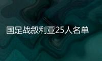 国足战叙利亚25人名单：郑智领衔 杨立瑜无缘