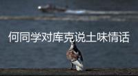 何同学对库克说土味情话：雾西湖不如你来到西湖