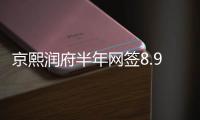 京熙润府半年网签8.98亿元，王岸青拿下房山销冠