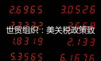世贸组织：美关税政策致全球贸易前景严重恶化