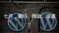 七月	，爱玛�、雅迪、绿源等电动车品牌有大动作