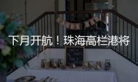 下月开航！珠海高栏港将直通巴西，大湾区企业“出海”再添新通道