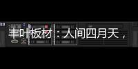 丰叶板材：人间四月天，丰叶润万家
