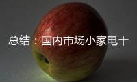 总结	
：国内市场小家电十大品牌介绍