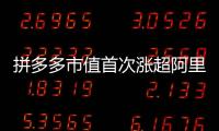 拼多多市值首次涨超阿里

，电商王座易主？