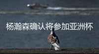 杨瀚森确认将参加亚洲杯
，他曾吐槽很长时间没有正经放假了！
