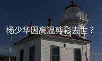 杨少华因高温剪彩去世	
？助理回应�
：去世原因是肺衰竭