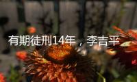 有期徒刑14年，李吉平受贿案一审宣判
