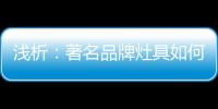 浅析	
：著名品牌灶具如何才能打好生存战?