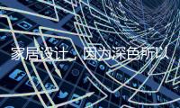 家居设计，因为深色所以奢华!