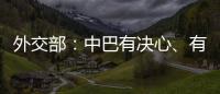 外交部
：中巴有决心
、有能力让恐怖分子付出应有代价