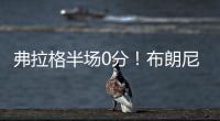 弗拉格半场0分	！布朗尼军训状元�！差点绝杀
！