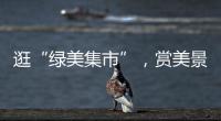 逛“绿美集市”，赏美景
，珠海大小朋友文明游园过“双节”