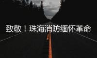 致敬！珠海消防缅怀革命先烈