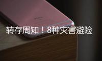转存周知
！8种灾害避险自救指南