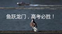 鱼跃龙门�，高考必胜！