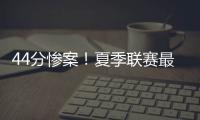 44分惨案
！夏季联赛最大分差改写，河村勇辉6中1仅得3分4失误