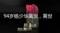94岁杨少华离世�，离世当天还参加活动	，最后露面骨瘦嶙峋没精神