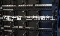 A股开盘
：三大指数齐上涨