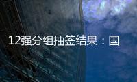 12强分组抽签结果
	：国足与日澳沙越阿同组
