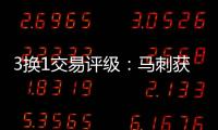 3换1交易评级
：马刺获奥利尼克升级前场评B 奇才选择合理也评B