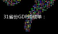 31省份GDP成绩单
：中部崛起	，新旧能源大省增速领跑