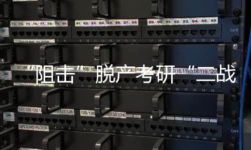 她要么是脱产谈“跟风考研”