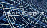 甘肃“法”护中医药
：将其纳入突发公共卫生事件应急体系