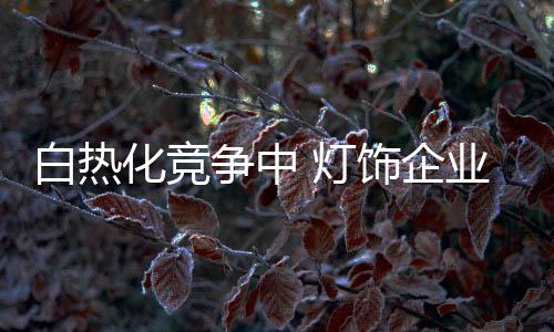 除了产品方面的匠精竞争外