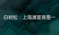白岩松
：上海滩罢赛是一出闹剧 申花不尊重球迷