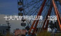 十大汽车照明品牌：加强产品创新 提升认知度