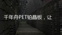 千年舟PET铂晶板，让「小居室」精致起来!