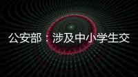 公安部	：涉及中小学生交通事故在周末和假期更为突出