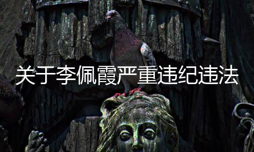 霞严李佩霞知错认错悔错