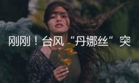 刚刚！台风“丹娜丝”突然拐弯！“怪异路径”史上首次