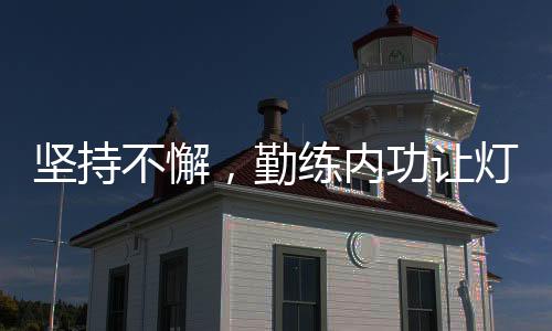 坚持不懈对灯饰照明厂家而言