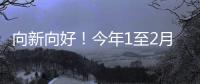 向新向好！今年1至2月	，消费等指标同比增速加快