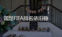 国足FIFA排名依旧稳定！世界第75亚洲第9