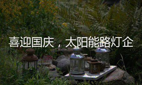 太阳能路灯是起销节能产品