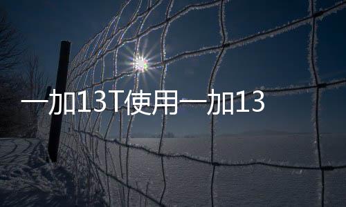 在一加新一代的使用手机中