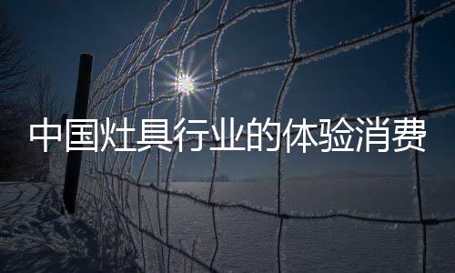 展示试用对大的行业消费商品