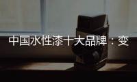 中国水性漆十大品牌：变革发展中不可或缺政策转变