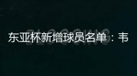 东亚杯新增球员名单：韦世豪刘彬彬等国脚在列